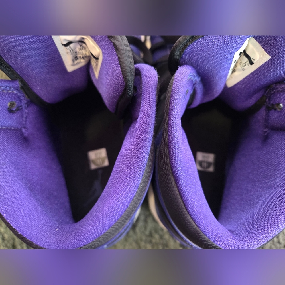 Air Jordan 1 - Retro Mid - Dark Concord - 2013 - Gently Pre- Loved - Picture 7 of 11